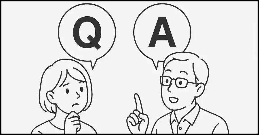 Q&Aのトップ画面